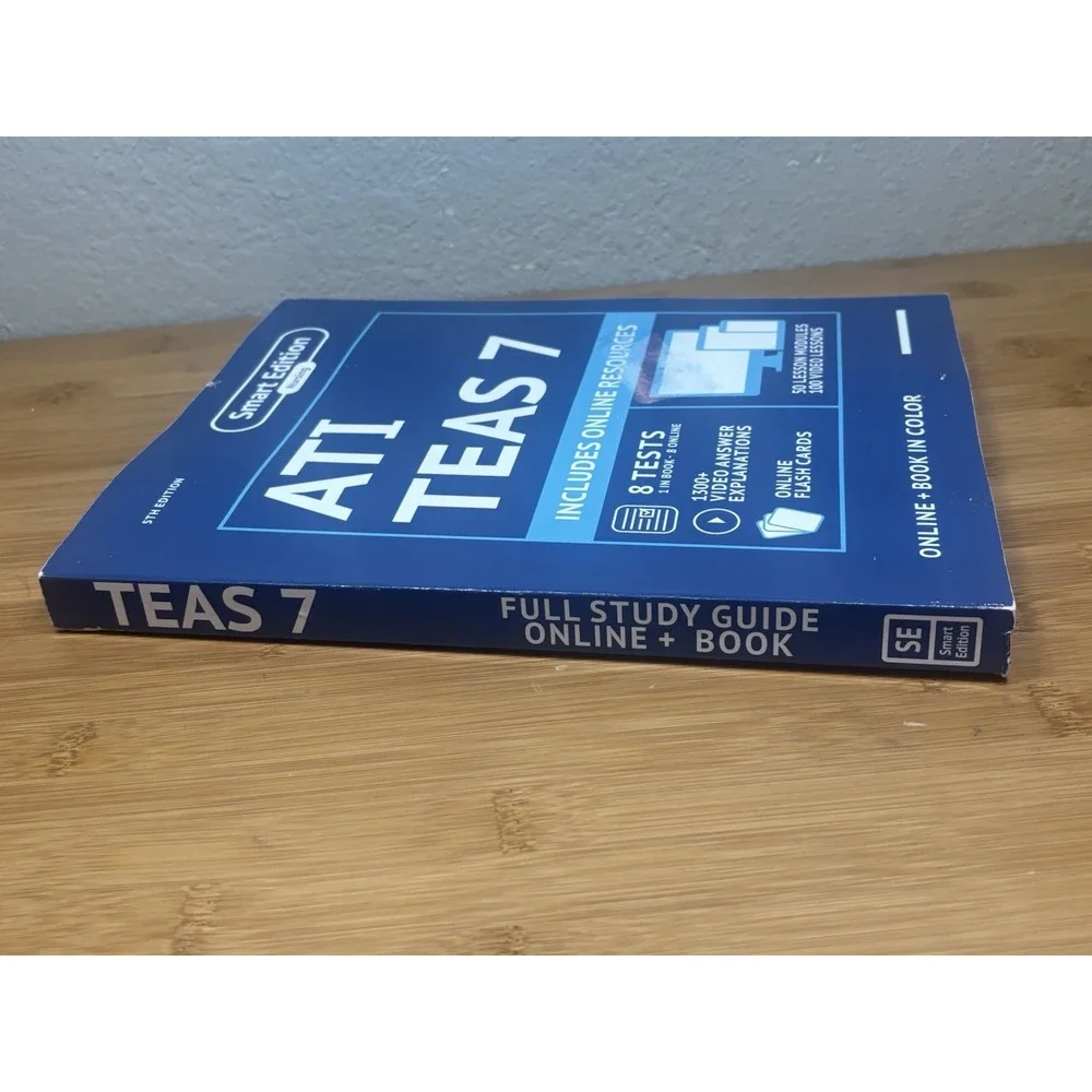 ATI TEAS 7 Study Guide Smart Edition 5th Edition